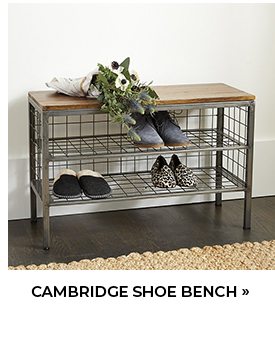 Cambridge Shoe Bench