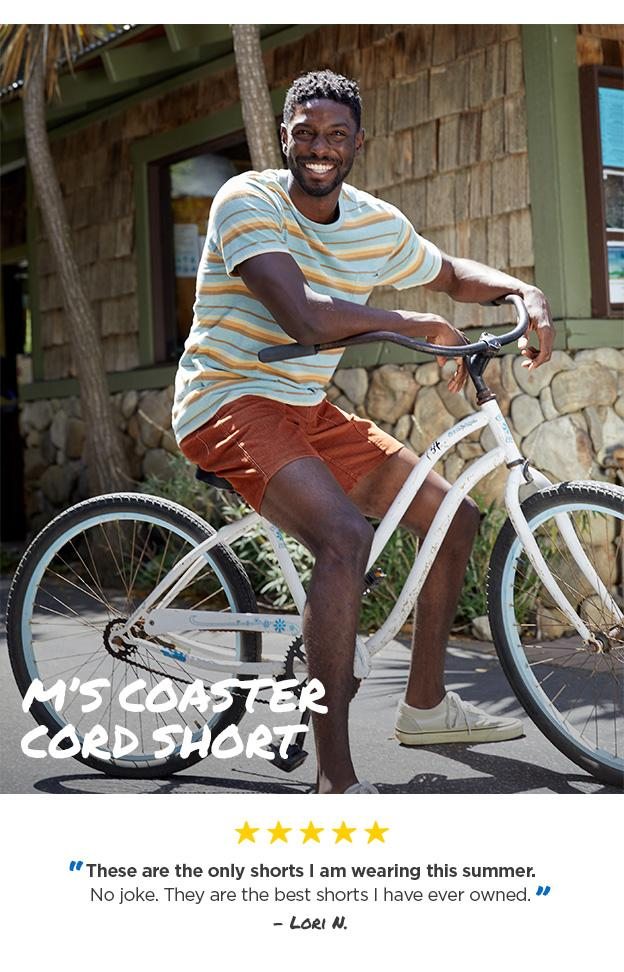 Men's Coaster Cord Short