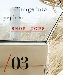 Shop tops.