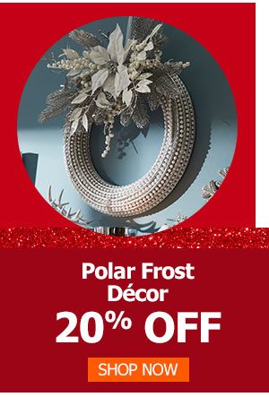 Polar Frost Décor 20% Off