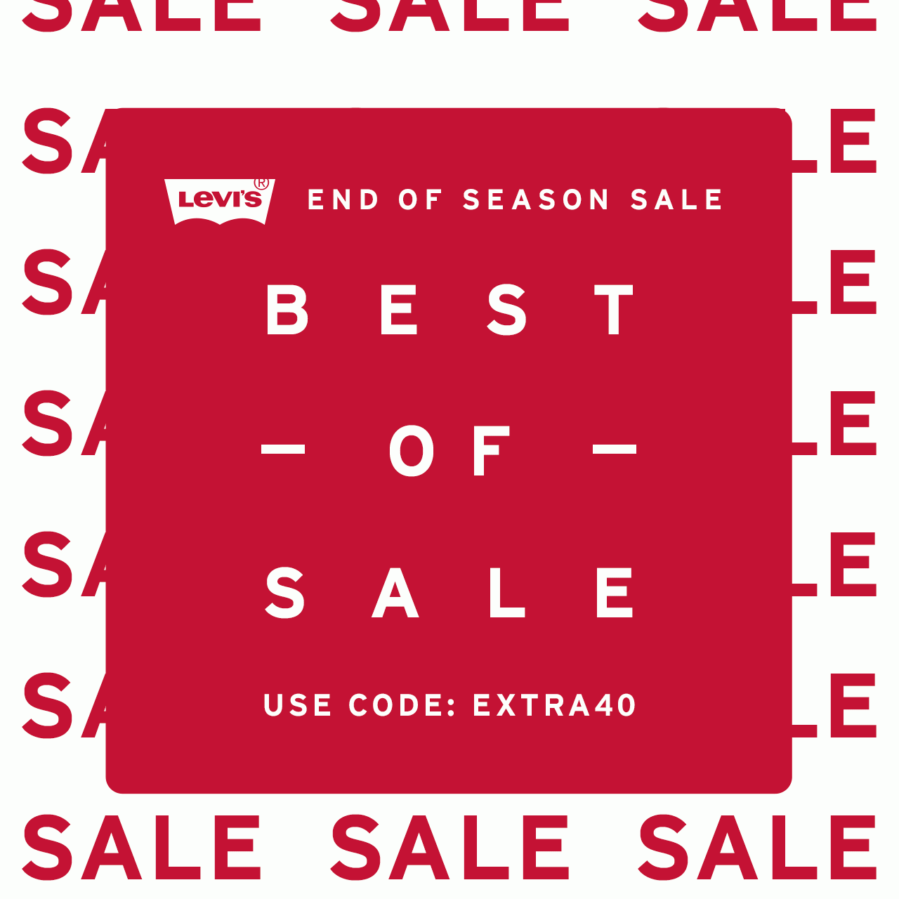 EXTRA 40% OFF SALE STYLES