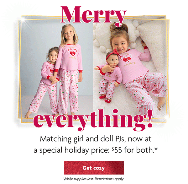 Sub: Merry everything! - Get cozy