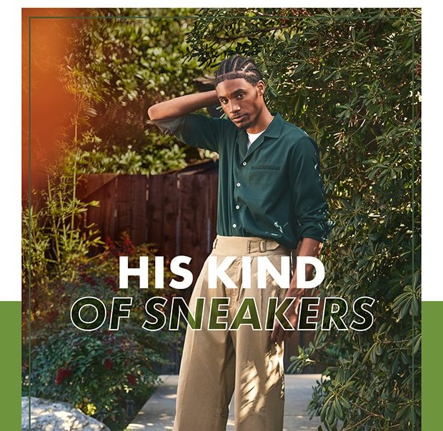 HIS KIND OF SNEAKERS