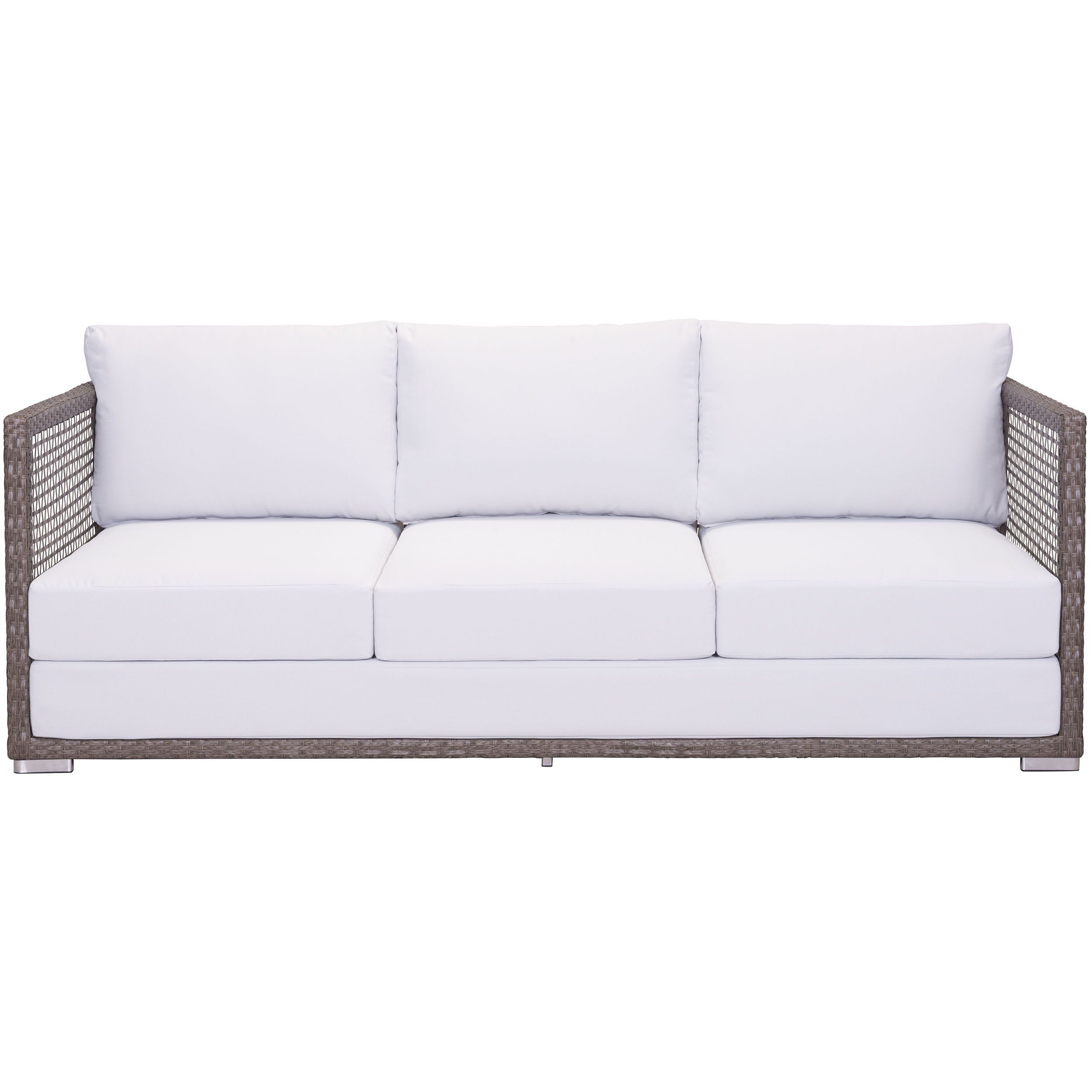 Image of Coronado Outdoor Sofa, Cocoa