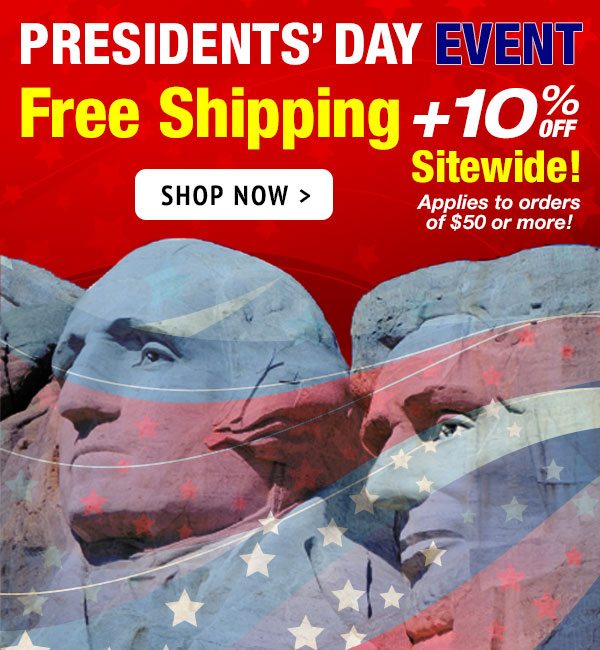 Presidents' Day Event Marches On!