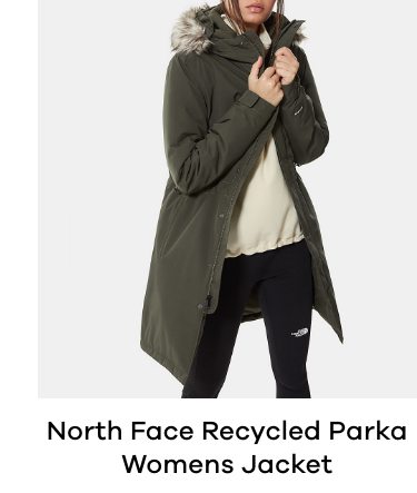 North Face Recycled Zaneck Parka Womens Jacket