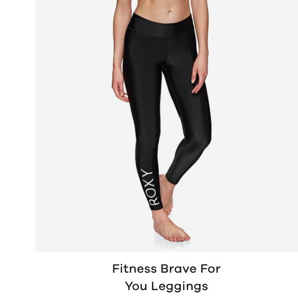 Roxy Fitness Brave For You Womens Leggings