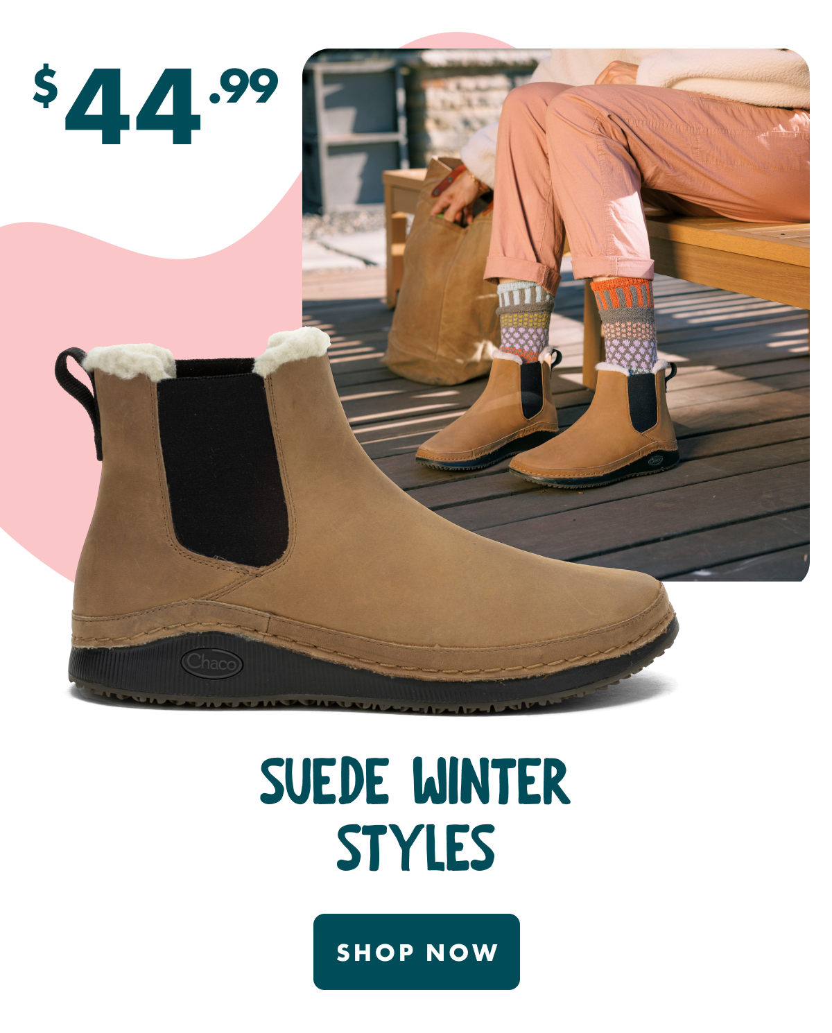 SUEDE WINTER STYLES - SHOP NOW