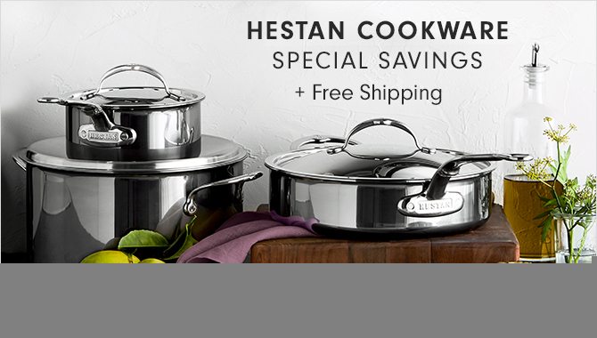 HESTAN COOKWARE SPECIAL SAVINGS + Free Shipping