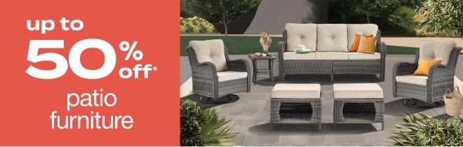 Up to 50% Off Patio