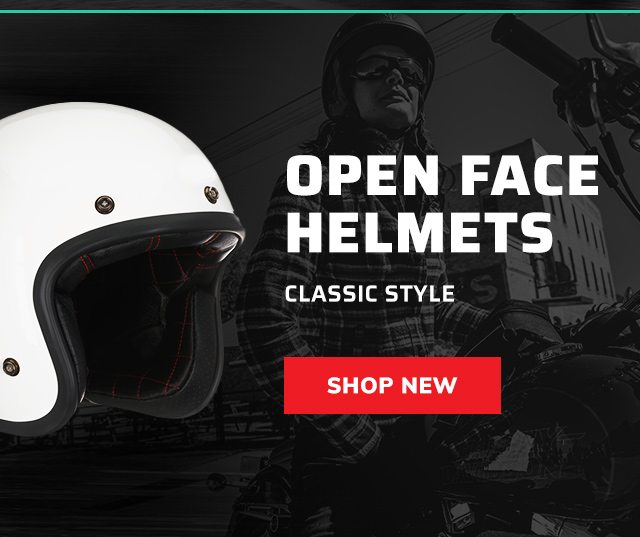 Open Face Helmets