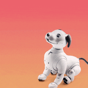 Sit. Stay. Shake. Good aibo.