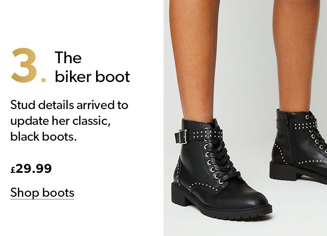 The biker boot