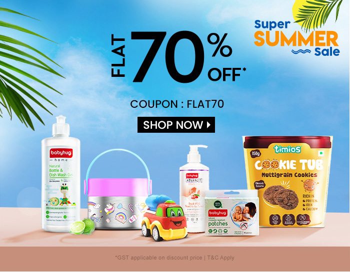 Super Summer Sale FLAT 70% OFF*