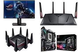 Lowest Price of the Year on ASUS Routers, Gaming Monitors and AMD Motherboards