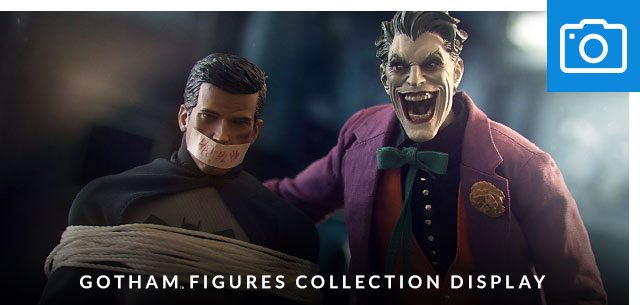 Gotham Figures Collection Display