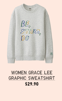 WOMEN GRACE LEE GRAPHIC SWEATSHIRT $29.90