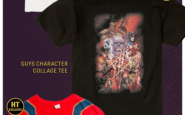 Guys Character Collage Tee