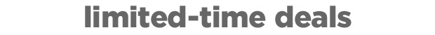 Limited-time deals