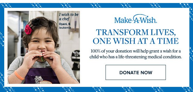 MAKE A WISH | DONATE NOW