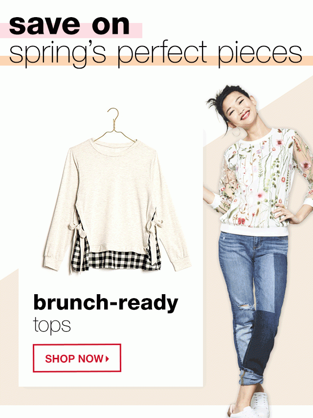 Save on Spring’s Perfect Pieces: Brunch-Ready Tops - Shop Now