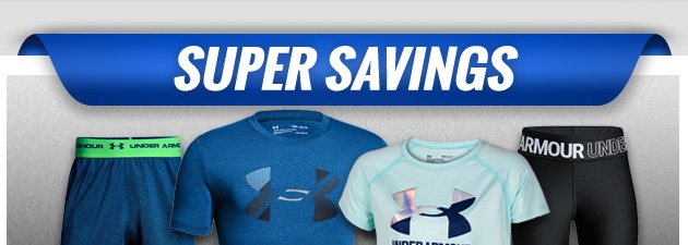 Super Savings | Up to 25% off Under Armour Apparel | Ends Saturday, April 28, 2018