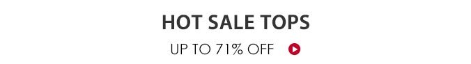 Hot Sale Tops Up To 71% Off