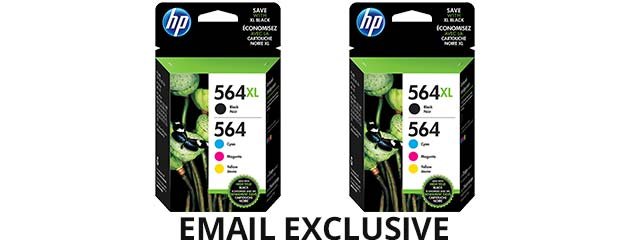 EMAIL EXCLUSIVE:  B1G1 50% HP Ink 3 Day Flash Sale Thurs thru Saturday (Online Only) Limit 1. Shop Now. 