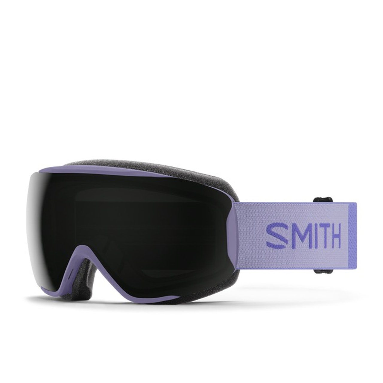 Smith Moment Womens Snow Goggles - Lilac - Sun Black Chromapop