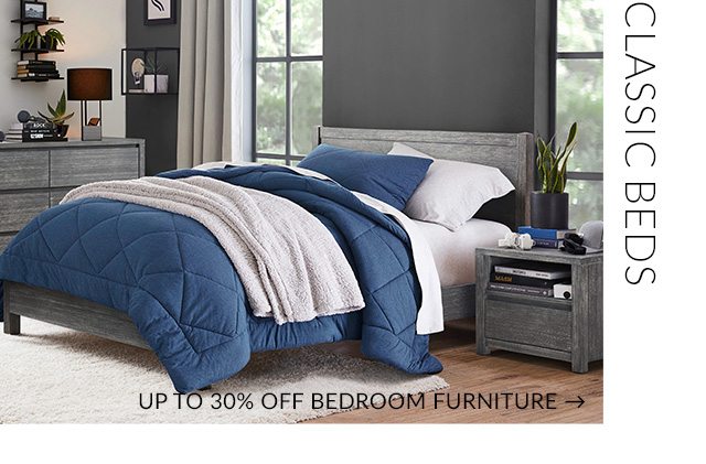 CLASSIC BEDS - UP TO 30% OFF BEDROOM FURNITURE