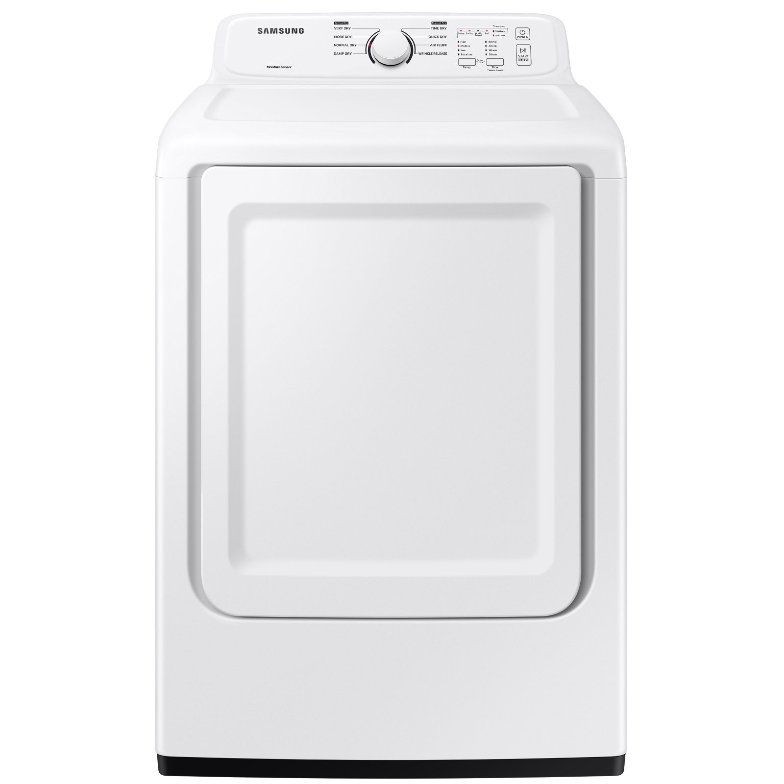 Samsung Electric Dryer with Sensor Dry - 7.2 cu. ft. White