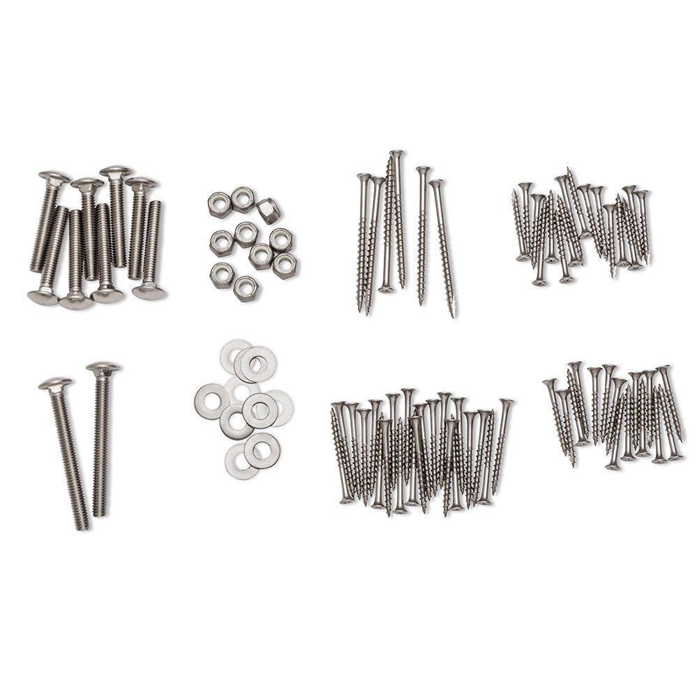 Stainless Steel Hardware Pack for Bar Height Adirondack Chair