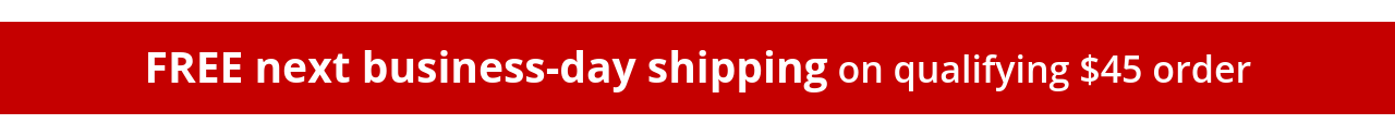 FREE Next-Day Shipping - On qualifying $45 Order