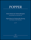 Popper - High School of Violoncello Playing, Op. 73