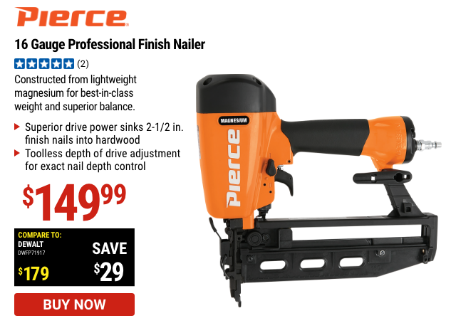 16 Guage Professional Finish Nailer