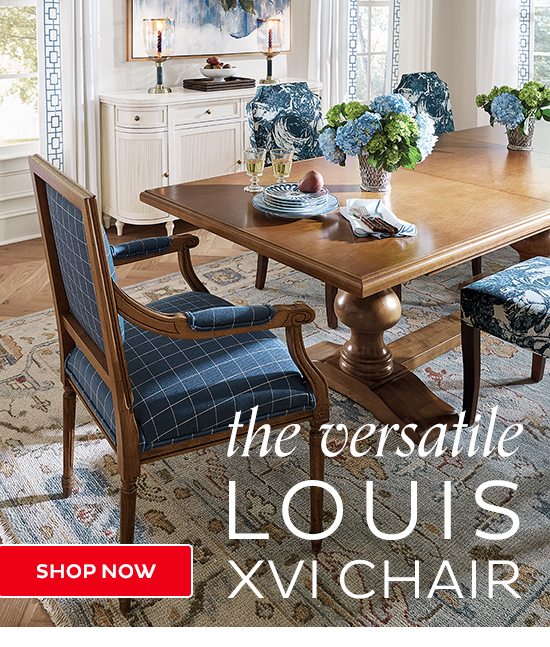 The Versatile Louis XVI Chair - Shop Now