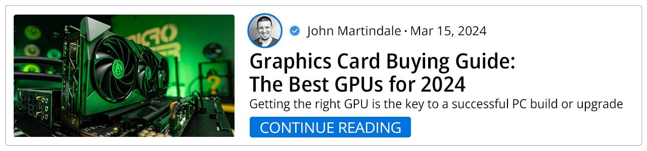 Graphics Card Buying Guide: The Best GPUs for 2024
