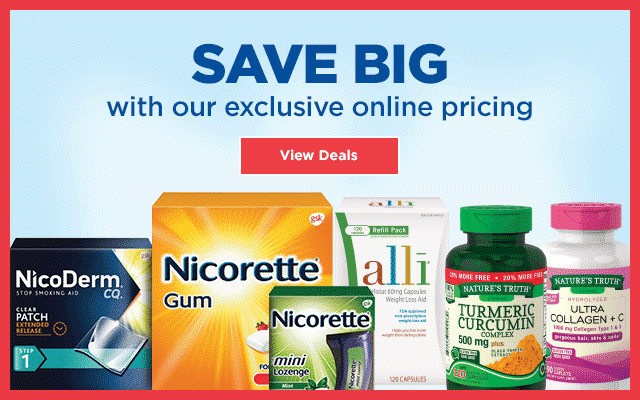 SAVE BIG with our exclusive online pricing - View Deals