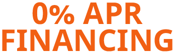 0% APR FINANCING