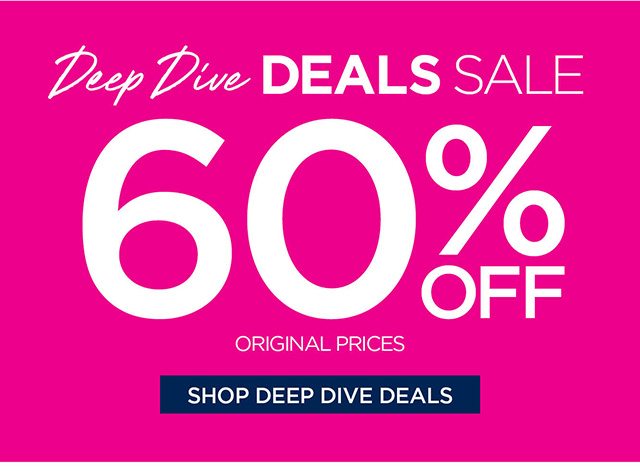 Deep Dive Deals Sale 60% Off