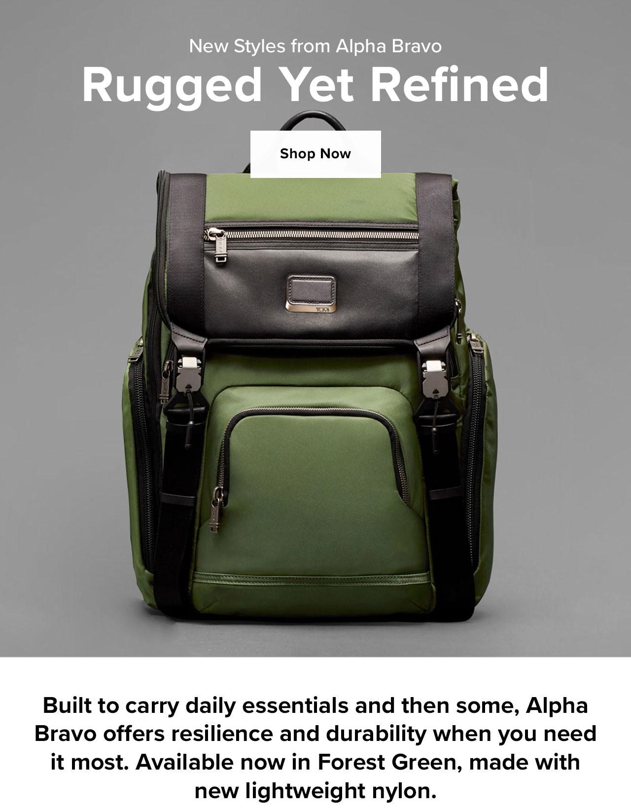 Rugged Yet Refined - New Alpha Bravo - Shop Now