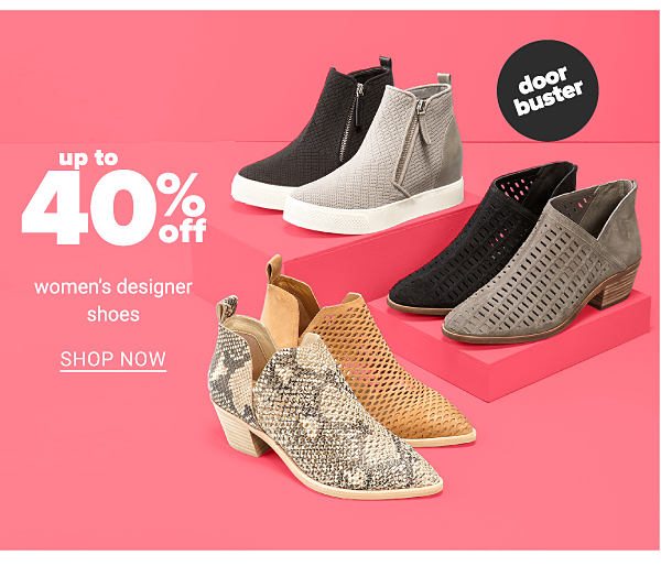 Up to 40% off Women's Designer Shoes - Shop Now