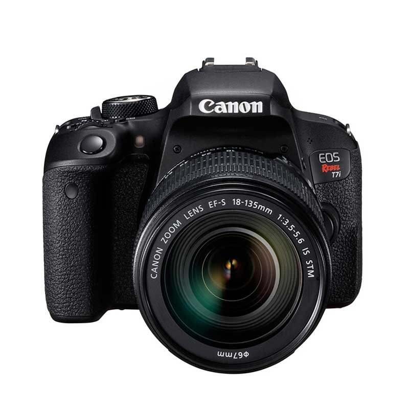 CANON EOS REBEL T7I W/EF-S 18-135 STM LENS