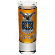 U.S. Air Force Seal Shooter Glass