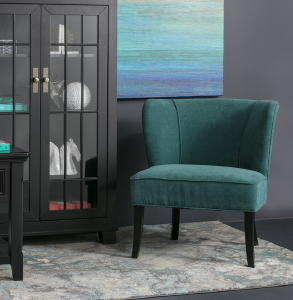 Riley Blueberry Accent Chair