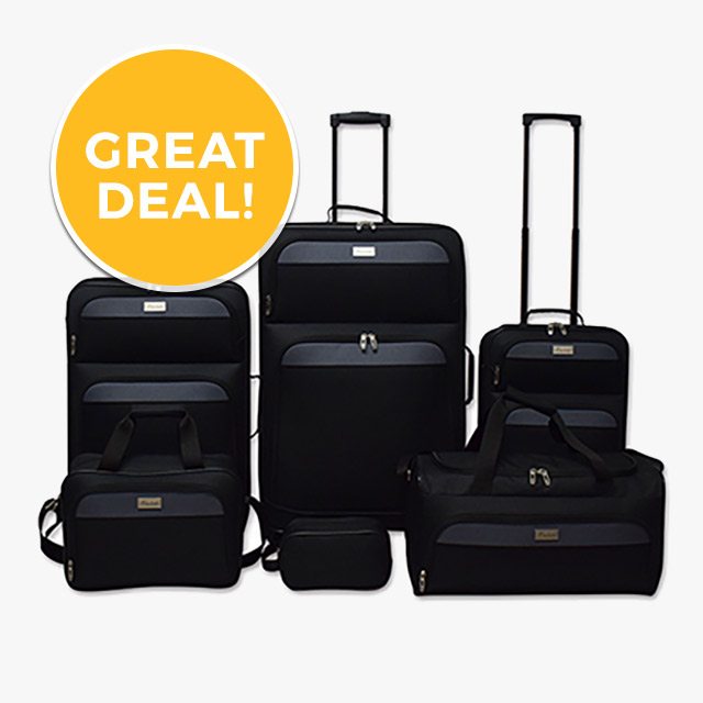 Lucida Softside Exclusive 6-Piece Luggage Set - Great Deal