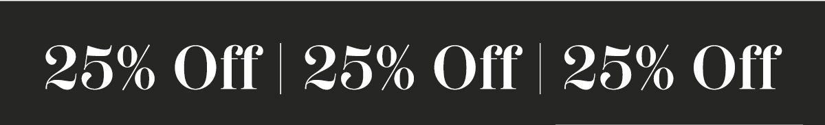 25% Off