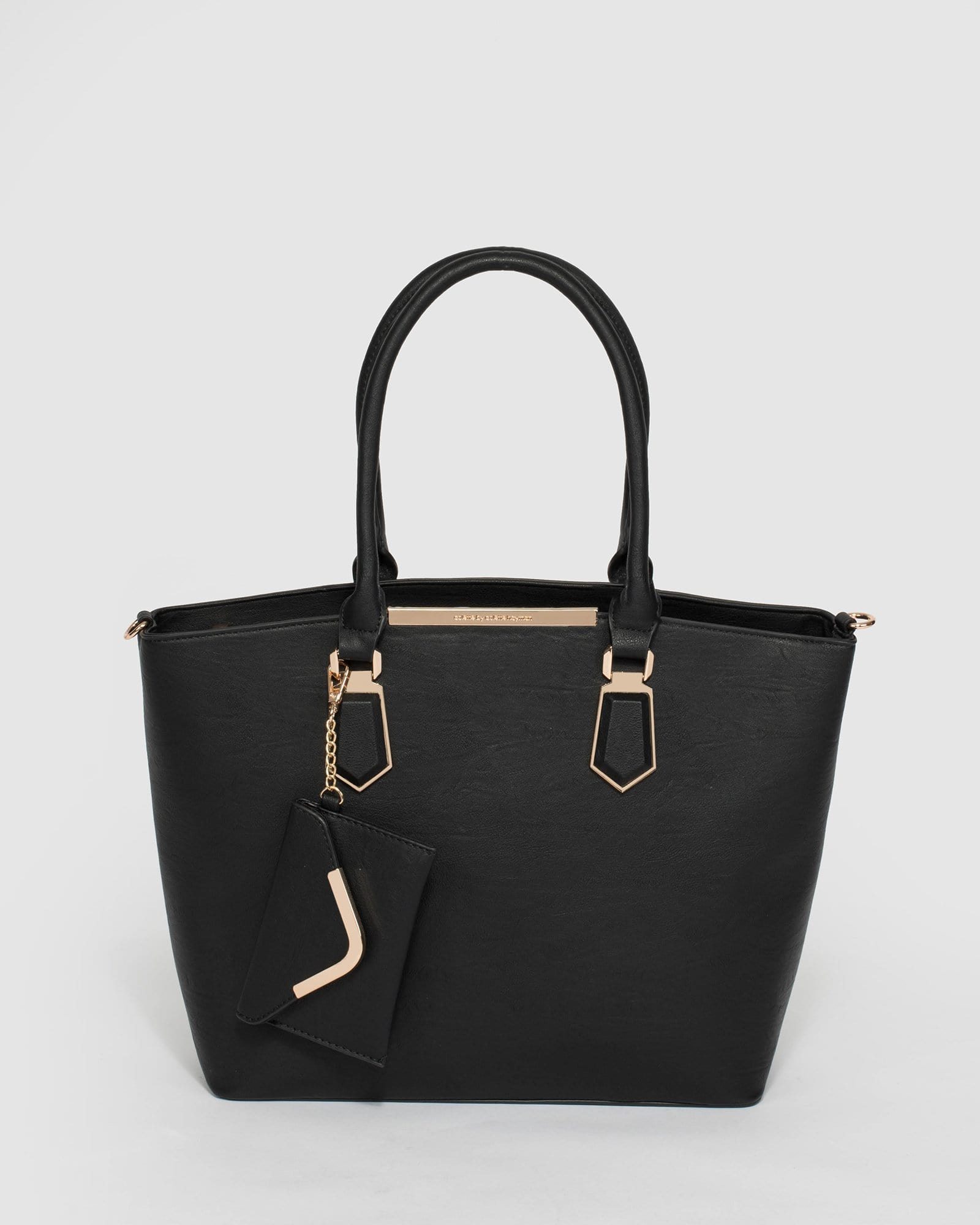 Image of Black Aida Large Tote Bag