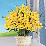 Artificial Freesia Flower Bush Bundles - Set of 3