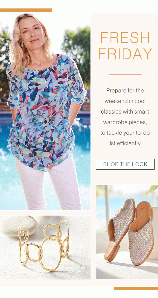 Shop the look - siesta key tunic